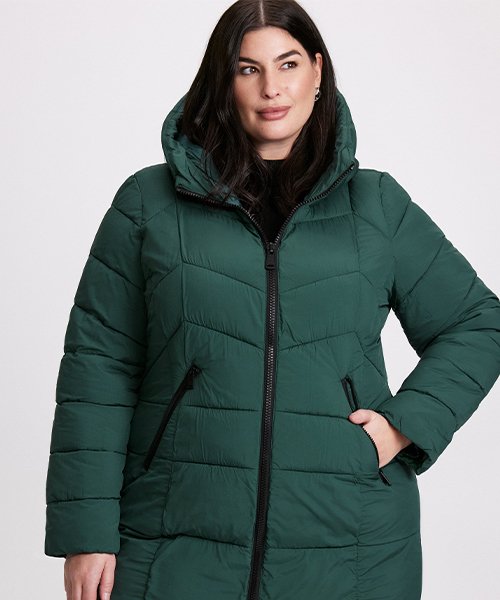 3. The Hooded Puffer Coat